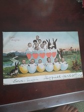 Old Postcard Easter Greetings