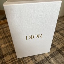 Christian Dior White Empty Shoes Rectangular Box