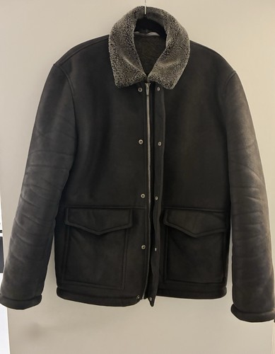 Zara men grey jacket xl - grey,