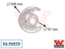 Splash Panel, brake disc for