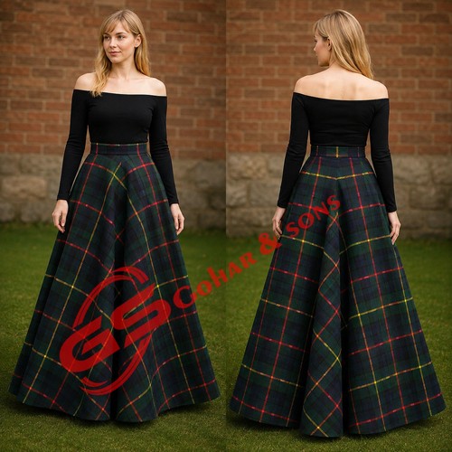 Macleod harris tartan maxi - of,