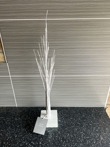 John lewis white twig - white, tree