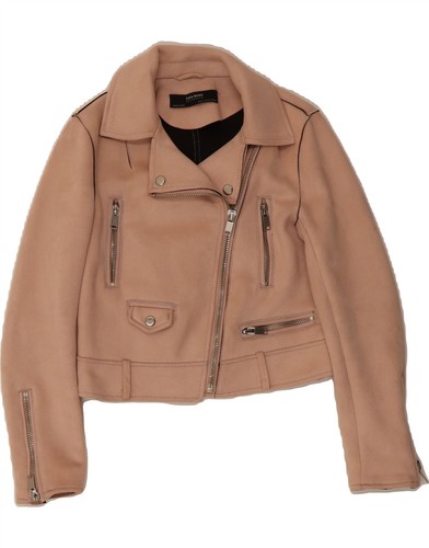 Zara womens crop leather - zara,