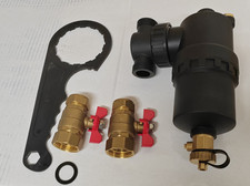 magnetic boiler filter inline