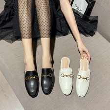 Ladies Womens Faux Leather