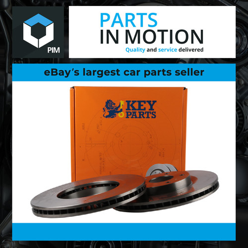 Brake discs pair vented - brake,