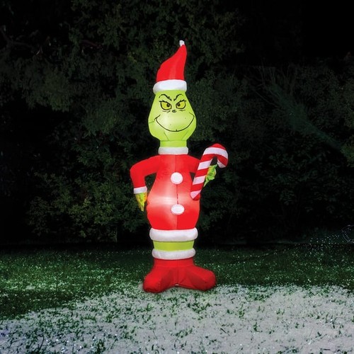 The grinch 6ft - self, inflatable