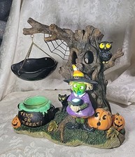 YANKEE CANDLE HALLOWEEN WITCH Hanging Tart Warmer LIGHTED LED WAX WARMER 