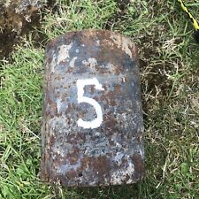 Jotul Flue Pipe 5" Diameter. 6.5" Long. Black Rusty (#5)