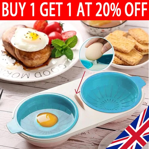 Double cup cooker egg steamer - cup,