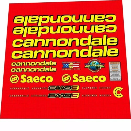 Cannondale caad saeco decal - caad,