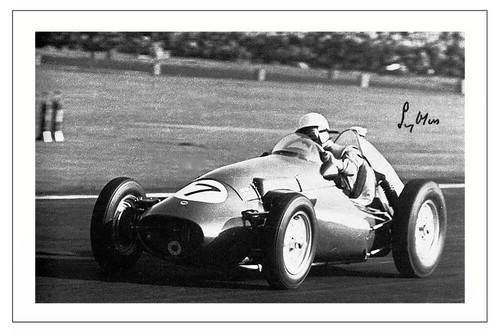 Stirling moss signed autograph - moss,