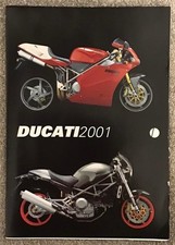 Ducati motorcycles 2001 range - ducati,