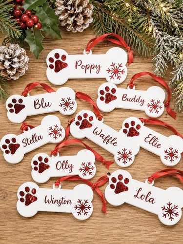 Personalised dog bone - personalised,