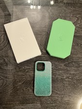 Green Swarovski iPhone 14 Pro Case