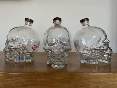 Crystal head vodka empty - crystal,