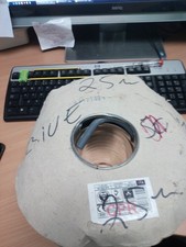 11 Meters  of 25 mm² meter Tails Grey / Blue 300/500V  - 6181Y