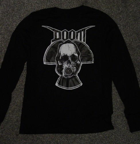 Doom radiation skull black - doom,