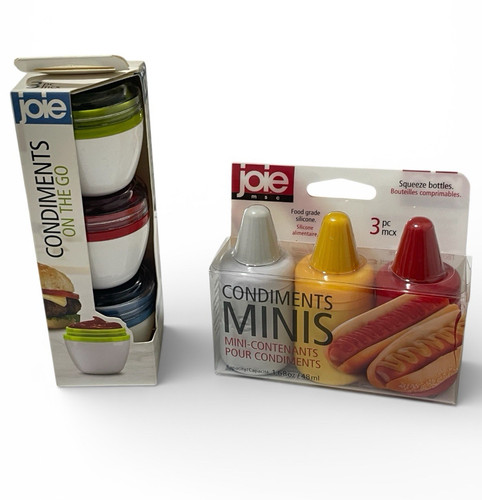 Mini lunch condiments bottle - lunch,