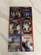Marvel 3D Blu Ray Movies - Job Lot