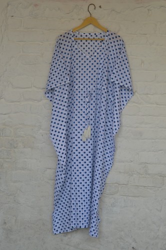 New polka dot hand printed - new,