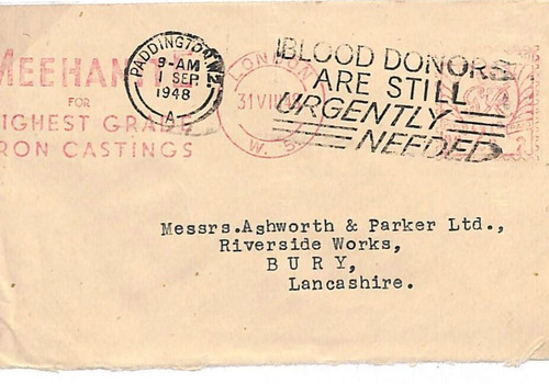 Advert cover 1948 - 1948, lancs
