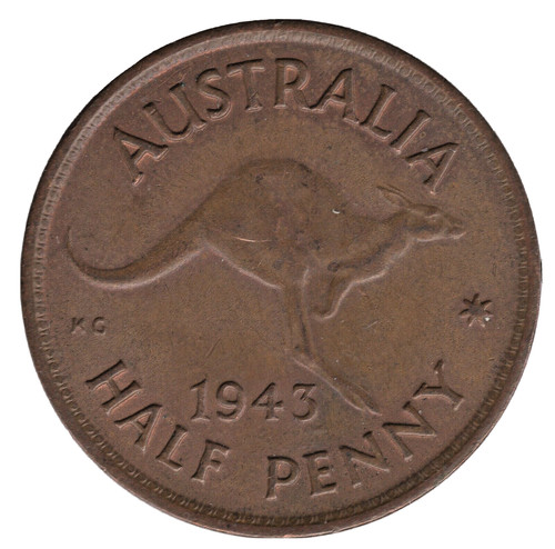 1943 australia george vi - 1943, –