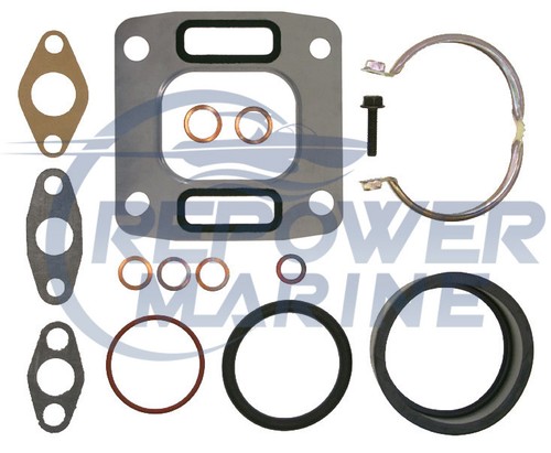 Exhaust turbo gasket - exhaust, set
