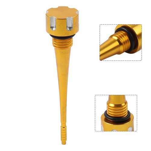Cnc aluminum oil dipstick - aluminum,