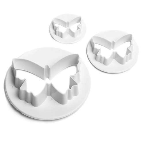 Butterfly fondant cutter set - fondant,