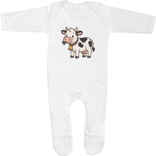 'Dairy Cow' Baby Romper