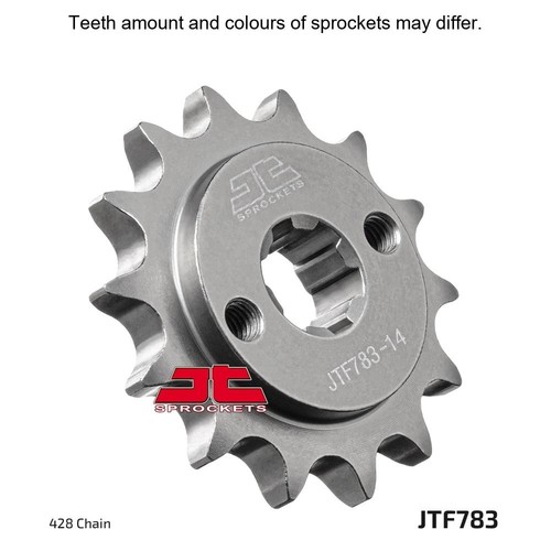 14t sprockets front - 14t, jt
