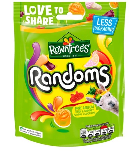 Rowntree randoms sweets - rowntree's,
