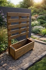 Garden Wooden Planter with