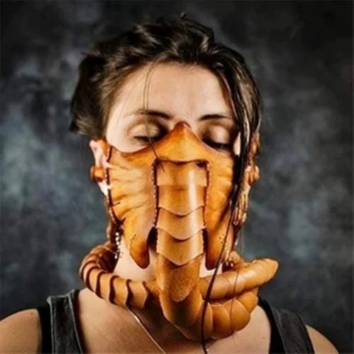 Alien facehugger mask - alien,