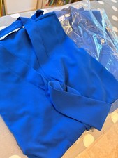 simon jersey royal blue blouse