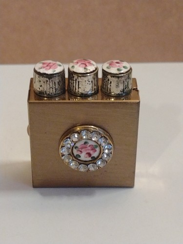 Vintage guilloche pink rose - vintage,