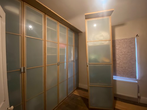 Large ikea frosted glass - large,