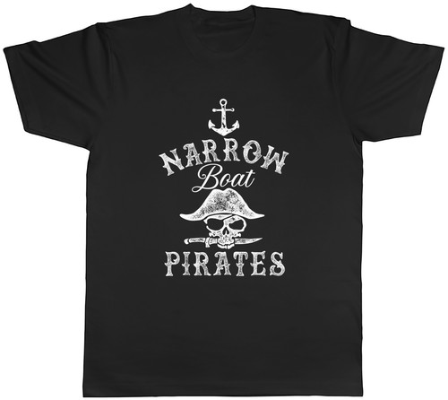 Funny narrowboat pirate - narrowboat,