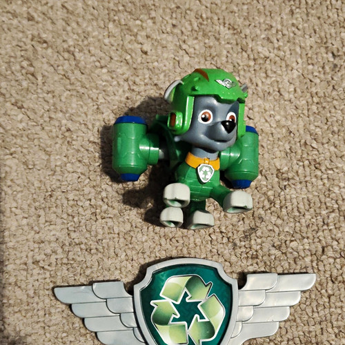 Paw patrol rocky plastic - patrol,