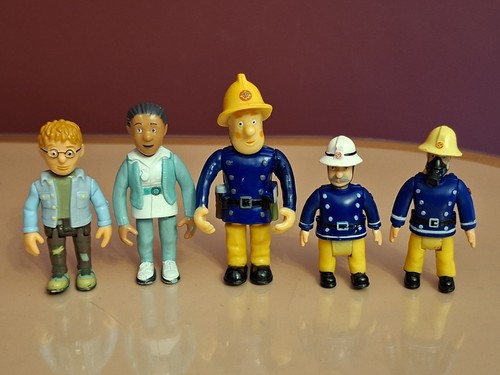Vintage fireman sam - sam, toy