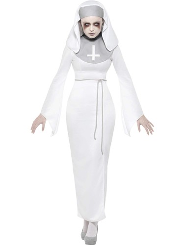 Haunted asylum nun costume - haunted,