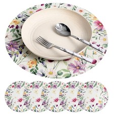  6 Pcs Circle Table Mats