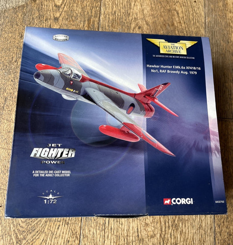 Corgi aa32702 hawker hunter - corgi,