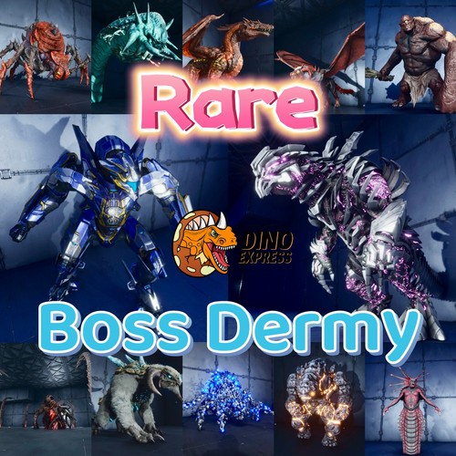 Rare boss dermis - dermis, ark🦕