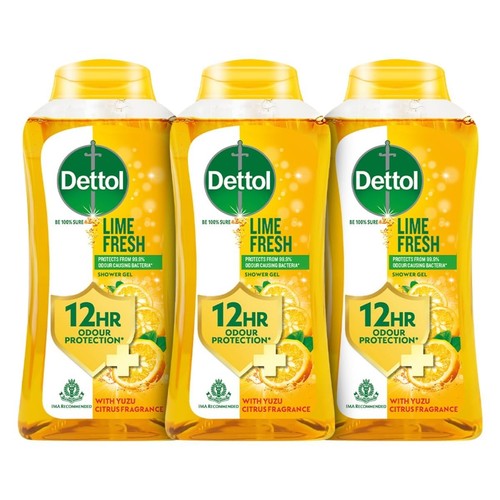 Dettol lime fresh body wash - fresh,