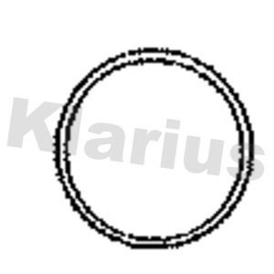 Exhaust pipe gasket fits bmw - pipe,