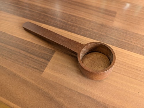 Walnut measuring spoon for - measuring,