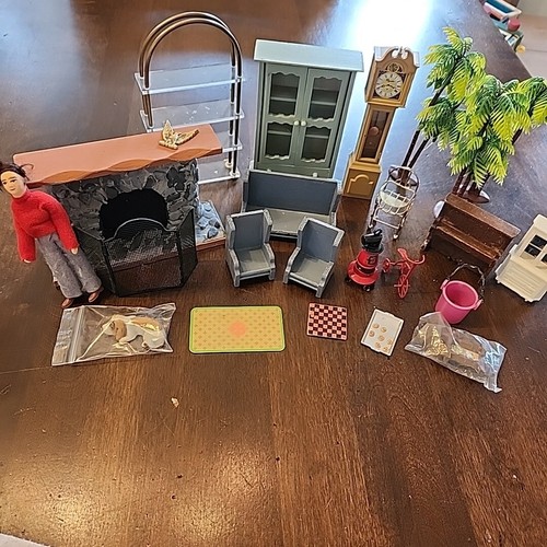 Vtg dollhouse miniatures - vtg,