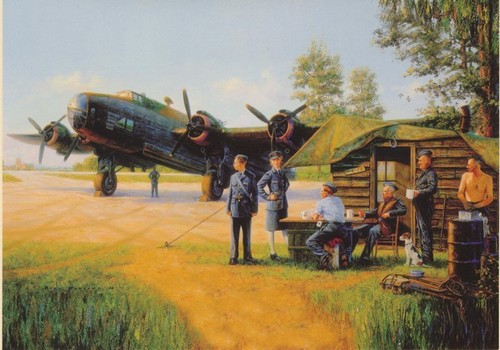 Handley page halifax bomber - handley,